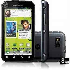 CELULAR MOTOROLA MB525 DEFY 4B Preto