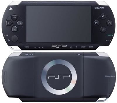 GAME PSP 3001 DESBL,+MEM Preto