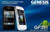 CELULAR GENESIS SK-S150 3B/1CH/2C/GPS/3G BLANCO