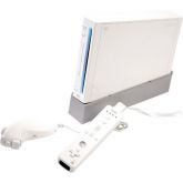 GAME WII CONSOLE PURO + JOGO BLANCO